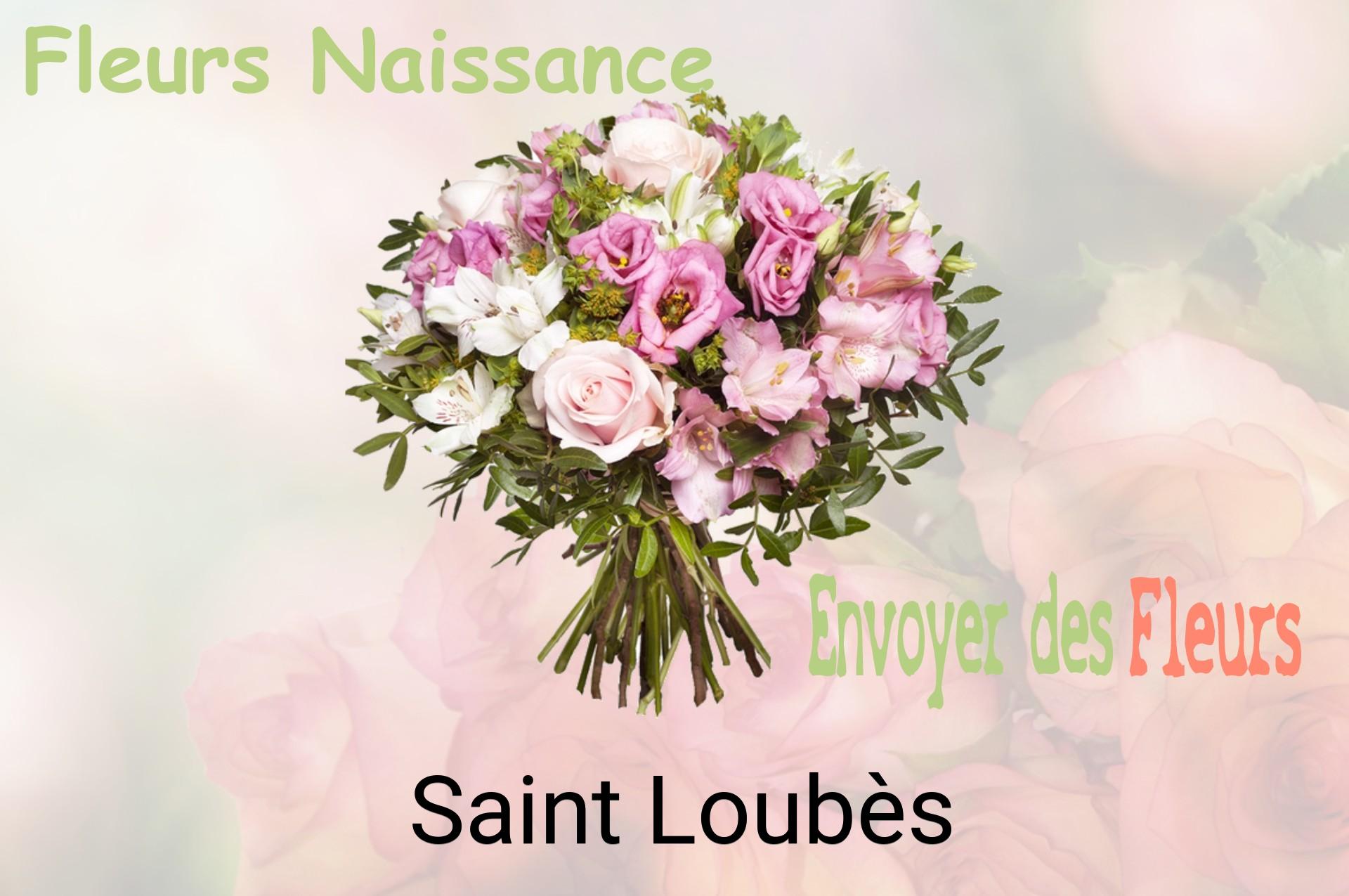 Bouquet de fleurs de naissance livré à Saint-Loubès